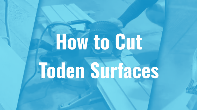 How to Cut Toden Surfaces