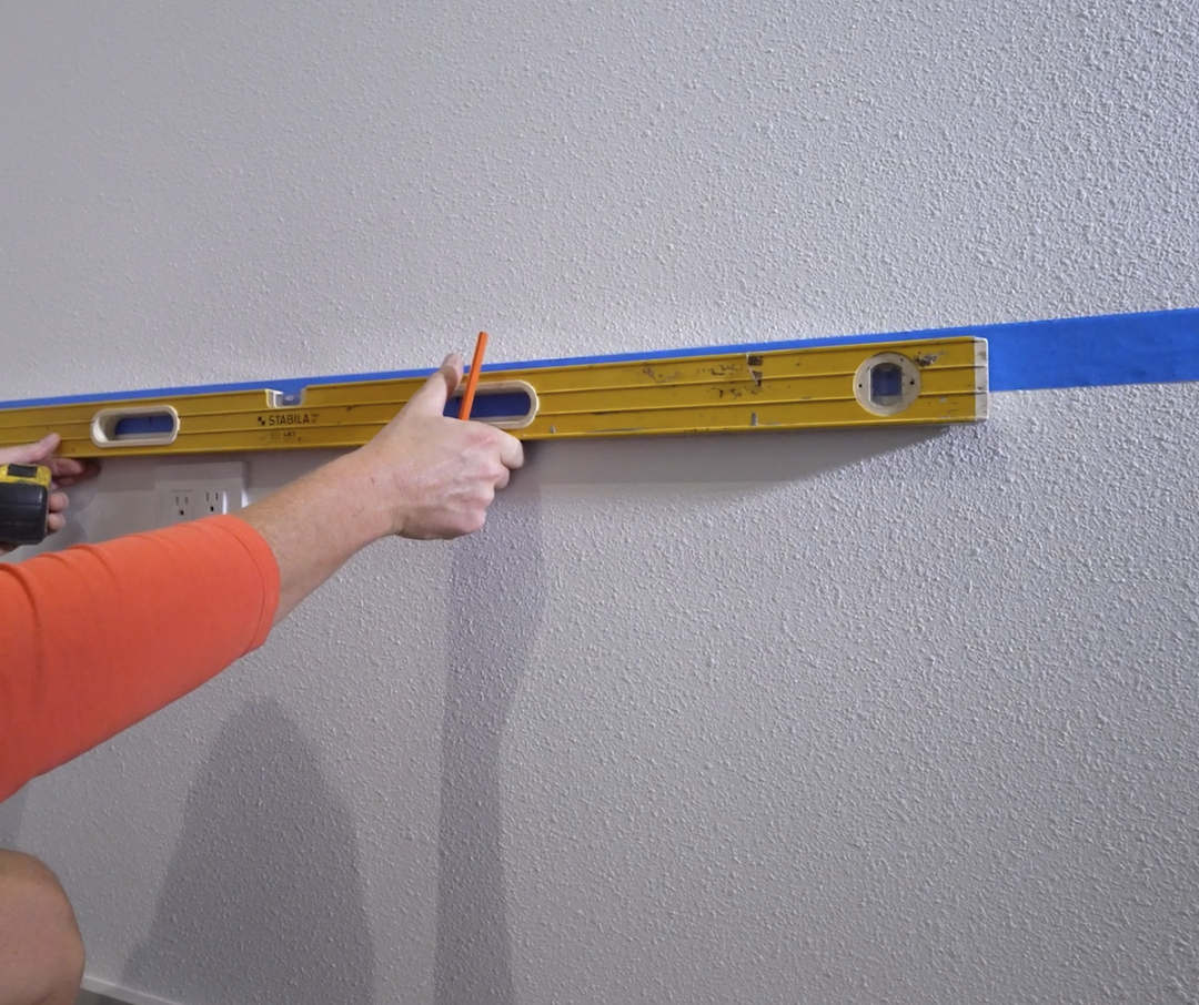 The Blue Tape Trick - No Mess Bracket Installation