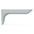 shelf bracket for organization and storage, garage storage, closet ideas side angle gray.png