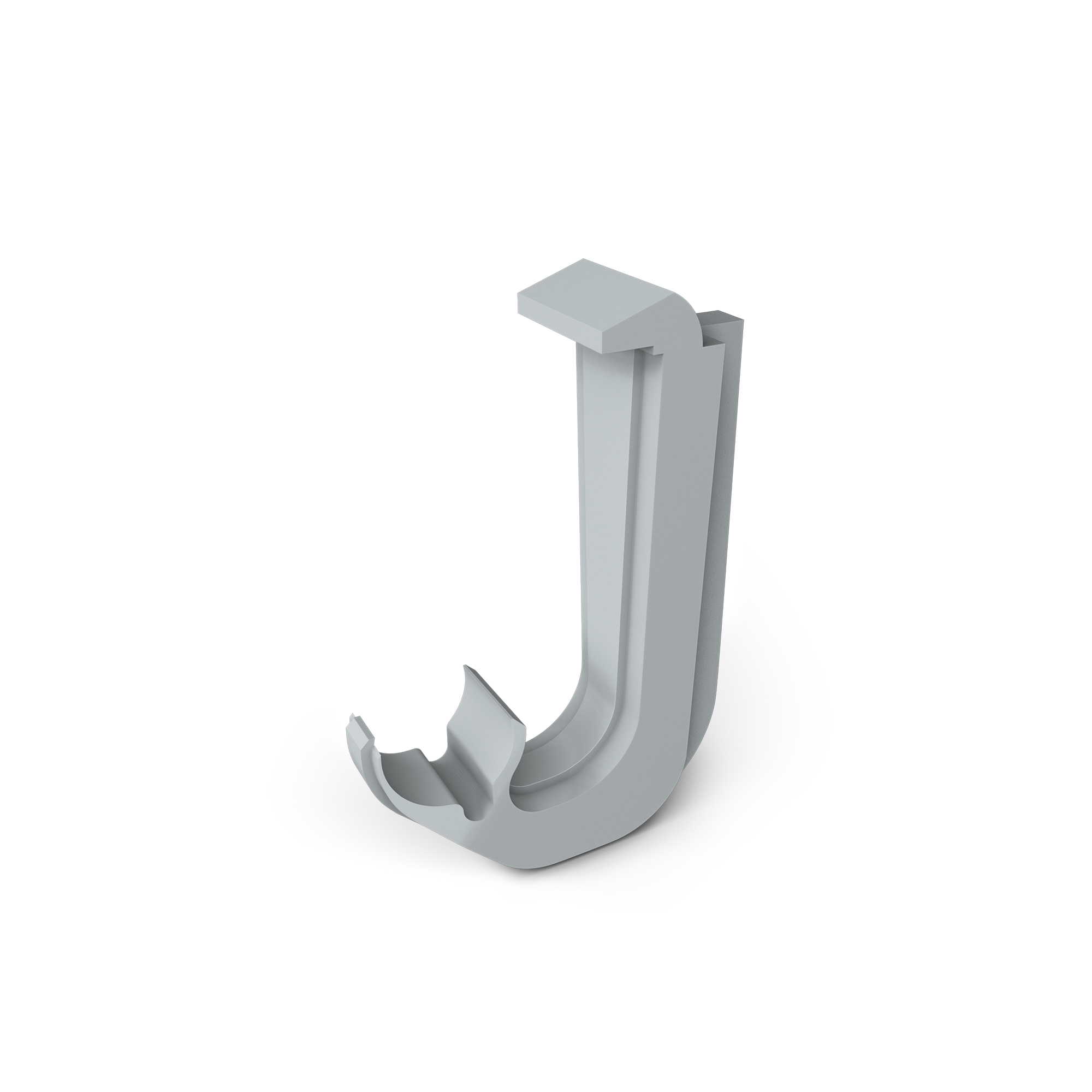 Closet Rod Bracket for storage and organization, garage storage hero angle.png